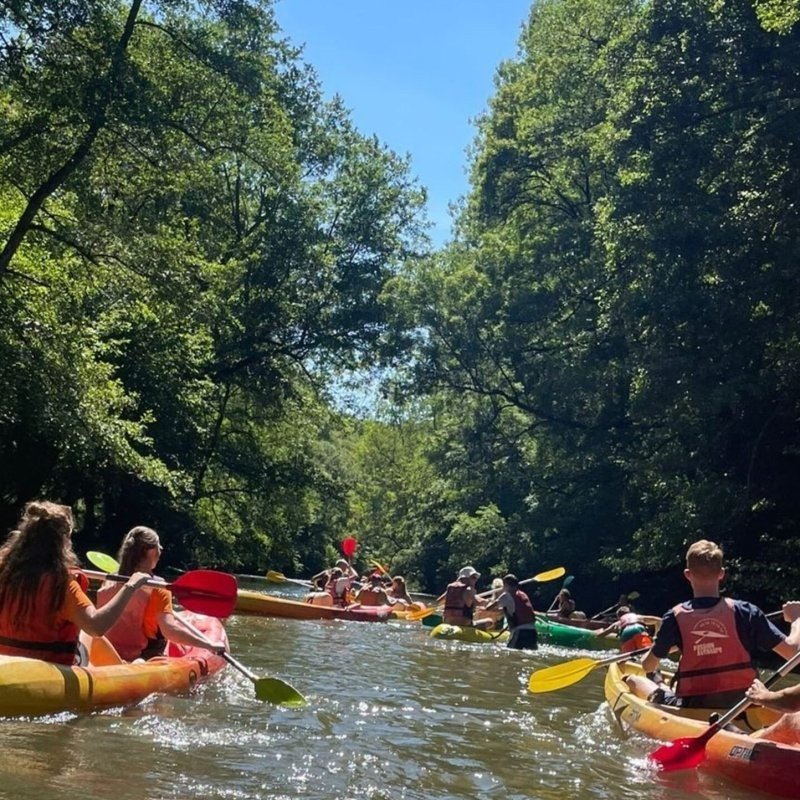 Kanoën op de Céle