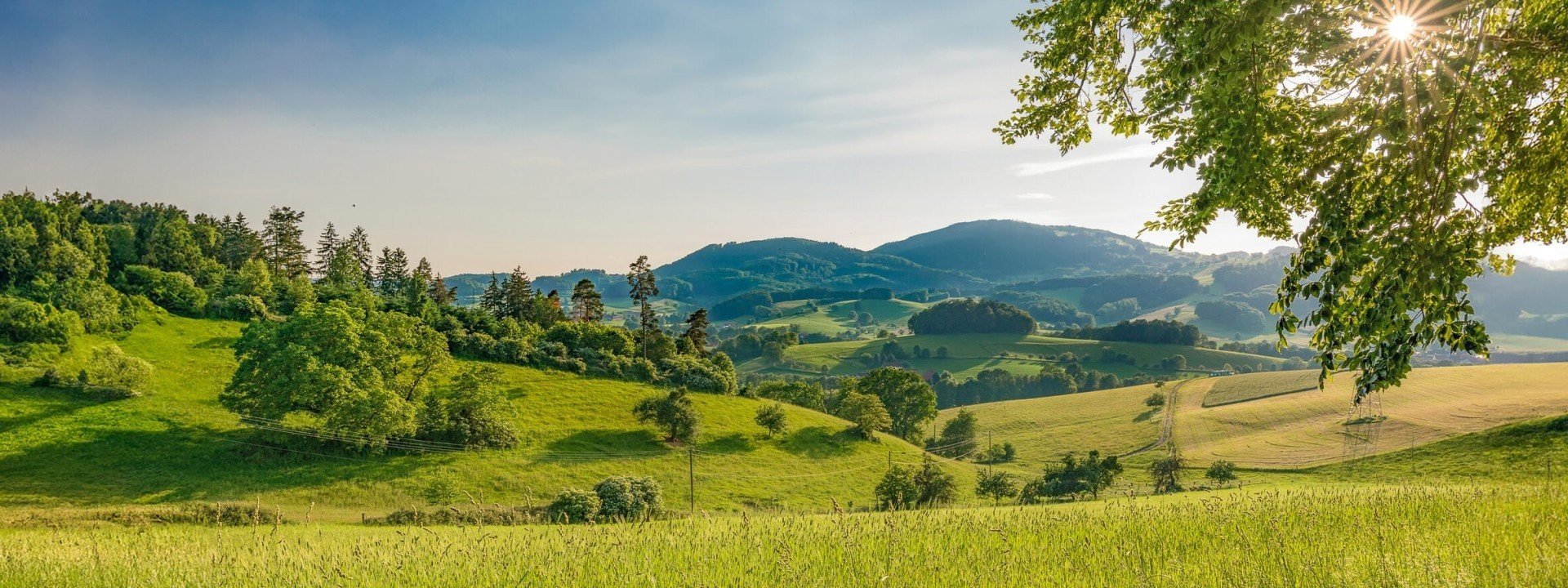 Christelijk vakantiepark odenwald in duitsland panorama omgeving