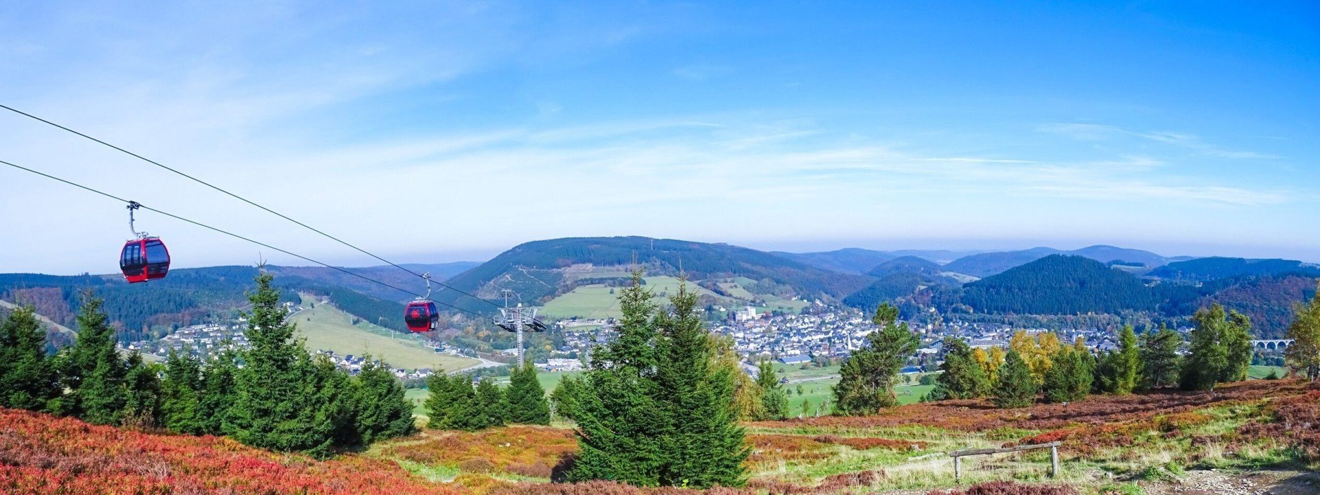 Christelijk vakantiepark winterberg sauerland duitsland pano