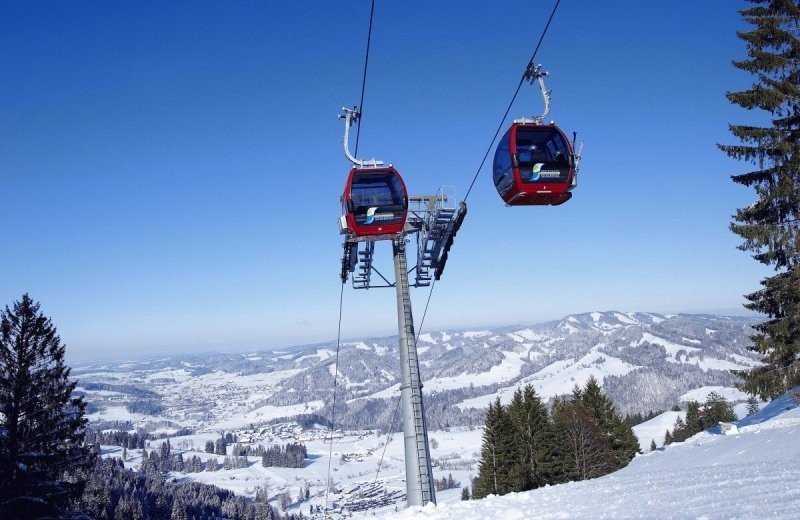 Christelijke wintersportvakantie vakanz duitse alpen skigebied 01