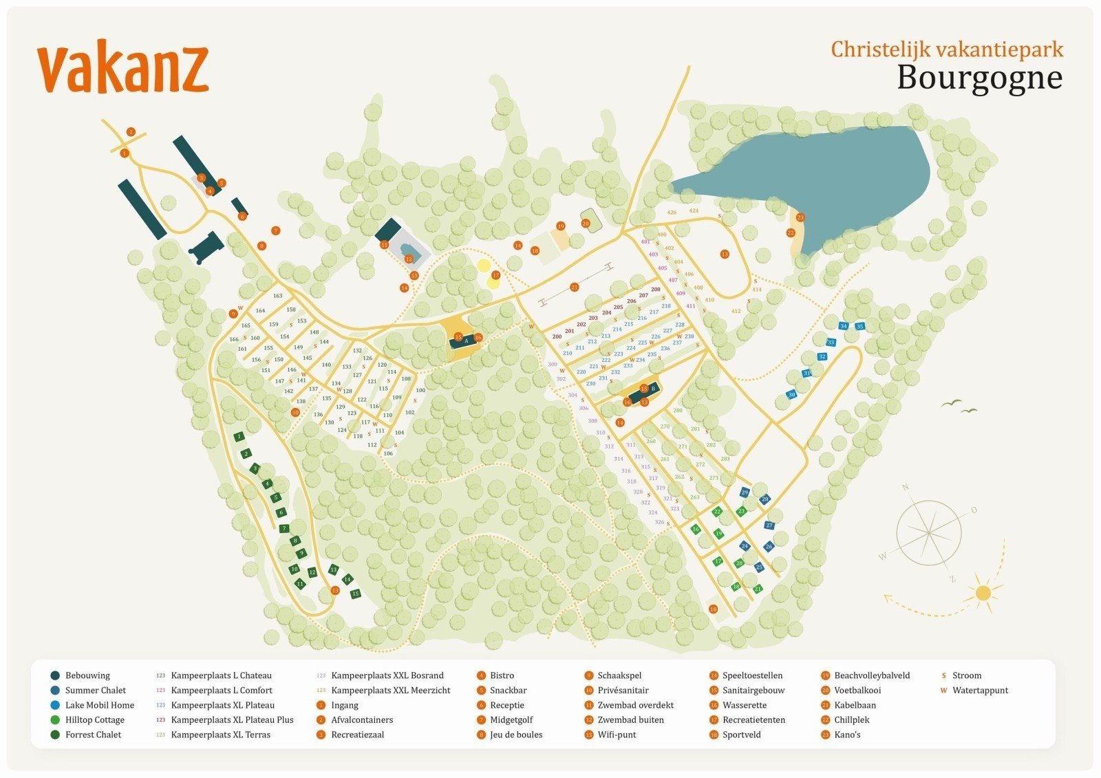 Plattegrond bourgogne nieuw verkleind