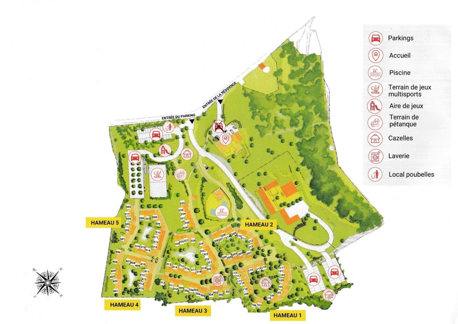 Plattegrond lot gast
